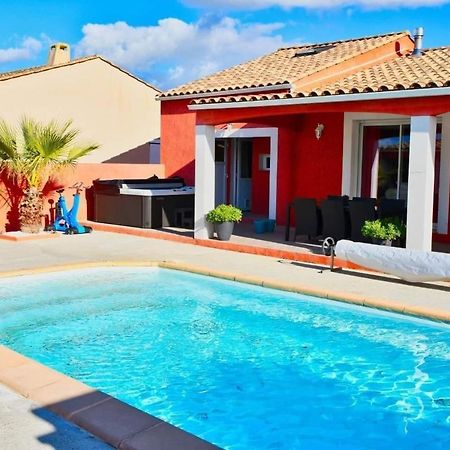 Villa Elegante A Carcassonne Avec Jardin Et Jacuzzi Екстериор снимка